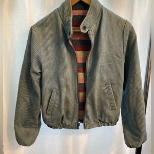 Vintage denim jacket, reversible. Size S